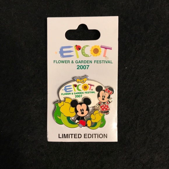 Disney Epcot Garden Festival 2007 Enamel Pin - Picture 1 of 3